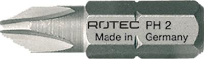 Rotec PRO Insertbit PH 0 L=25mm C 6,3 BASIC - 10 stuks - 8000000