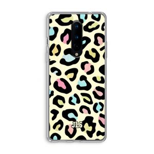 Leopard pattern: OnePlus 8 Transparant Hoesje
