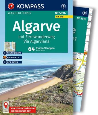 Wandelgids WF5916 Kompass Wanderführer Algarve | Kompass