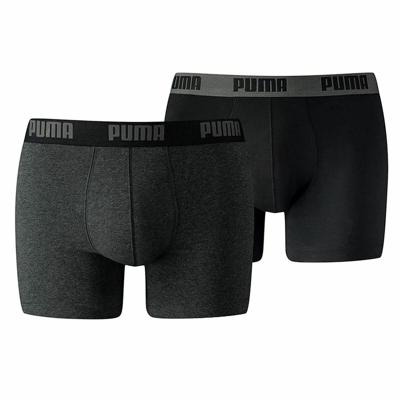 Pakket met onderbroeken Puma Basic Grijs Boxer 2 Onderdelen - Maat: 2XL