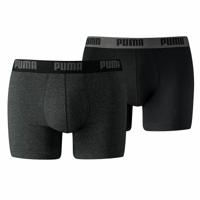 Pakket met onderbroeken Puma Basic Grijs Boxer 2 Onderdelen - Maat: 2XL