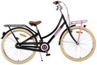 Volare excellent kinderfiets - meisjes - 24 inch - zwart - 3 versnellingen