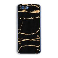 Gouden marmer: Honor 10 Transparant Hoesje