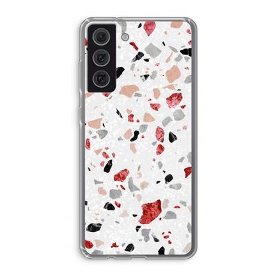 Terrazzo N°12: Samsung Galaxy S21 FE Transparant Hoesje