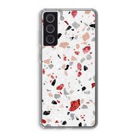 Terrazzo N°12: Samsung Galaxy S21 FE Transparant Hoesje