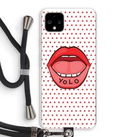Yolo Denise: Pixel 4 XL Transparant Hoesje met koord
