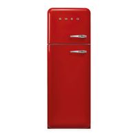 Smeg FAB30LRD5 koel-vriescombinatie Vrijstaand 294 l A+++ Rood - thumbnail