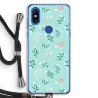 Small white flowers: Xiaomi Mi Mix 3 Transparant Hoesje met koord