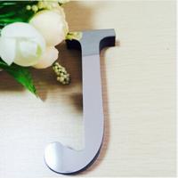 2 PC'S Home Decoratie creatieve persoonlijkheid Engelse letters acryl spiegel 3D DIY muur stickers (J)
