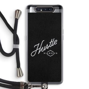 Hustle: Samsung Galaxy A80 Transparant Hoesje met koord