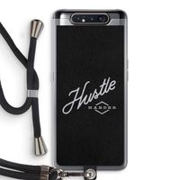Hustle: Samsung Galaxy A80 Transparant Hoesje met koord