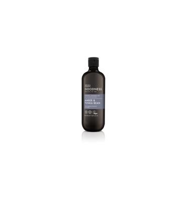 Goodness men shower gel amber & tonka bean