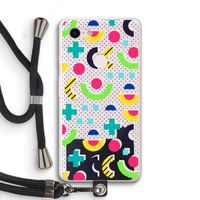 8-bit N°1: Pixel 3 XL Transparant Hoesje met koord