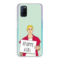 Gimme a call: Oppo A72 Transparant Hoesje