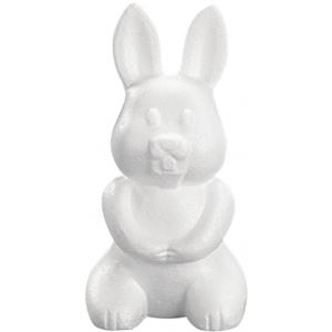 Piepschuim hobby vorm - haas/konijn - 24 cm - DIY knutsel figuren