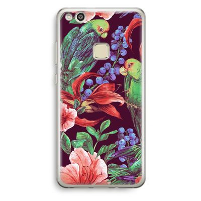 Papegaaien: Huawei Ascend P10 Lite Transparant Hoesje