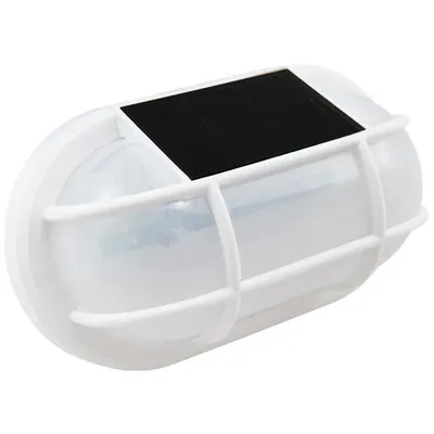 Grundig Solar Muurlamp Met 3 LED's - 21 x 12 x 7,5 cm Grundig Solar Muurlamp Met 3 LED's - 21 x 12 x 7,5 cm