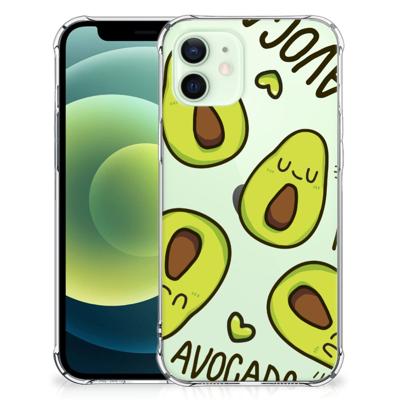 iPhone 12 Mini Stevig | Bumper Hoesje | Avocado Singing iPhone 12 Mini Stevig | Bumper Hoesje | Avocado Singing