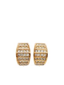 Christian Dior Pre-Owned boucles d'oreilles à strass