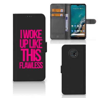 Nokia G50 Hoesje met naam Woke Up - Origineel Cadeau Zelf Maken