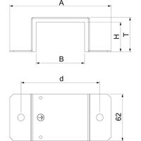 OBO Bettermann 7216633 Verbindingselement Metaal 1 stuk(s) - thumbnail