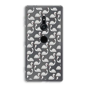 Zwanen: Sony Xperia XZ2 Transparant Hoesje