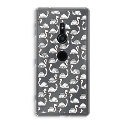 Zwanen: Sony Xperia XZ2 Transparant Hoesje