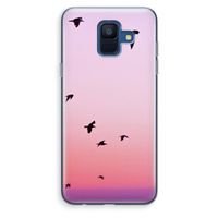 Fly away: Samsung Galaxy A6 (2018) Transparant Hoesje