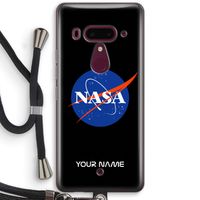 NASA: HTC U12+ Transparant Hoesje met koord