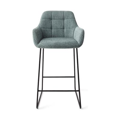 Jesper Home Noto barkruk H65 Real Teal slide black