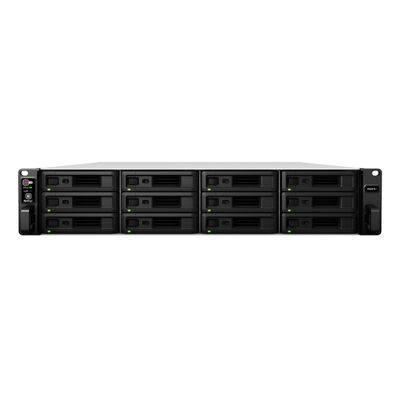 Synology RackStation RS2418+ data-opslag-server NAS Rack (2U) Ethernet LAN Zwart, Grijs C3538