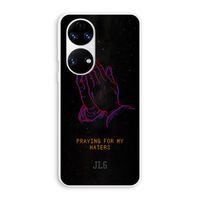 Praying For My Haters: Huawei P50 Transparant Hoesje