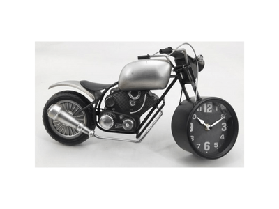 Tafelklok metaal motorfiets