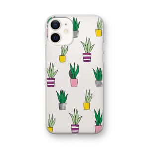 Sanseveria: iPhone 12 mini Transparant Hoesje