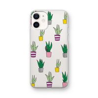 Sanseveria: iPhone 12 mini Transparant Hoesje