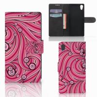 Sony Xperia XA1 Hoesje Swirl Pink