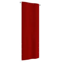 VidaXL Balkonscherm 80x240 cm oxford stof rood