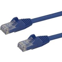 StarTech.com Cat6 patchkabel met snagless RJ45 connectors 0,5 m, blauw - thumbnail