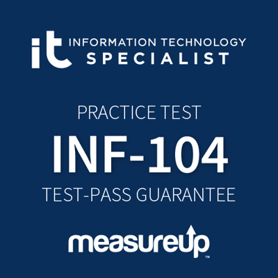 Pearson Practice Test INF-104 Information Technology Specialist Cloud Computing