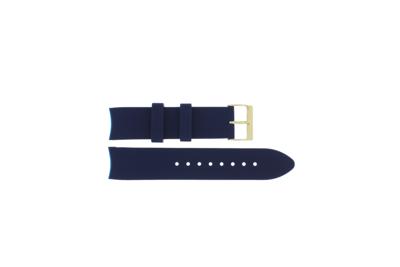 Horlogeband Guess W0616L2 / Sunrise Silicoon Blauw 20mm