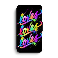 Loves: iPhone XS Max Flip Hoesje - thumbnail