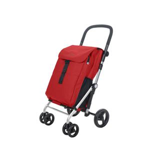 Boodschappentrolley Classic Family - Rood Rood