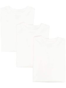 Jil Sander lot de trois t-shirts à manches longues - Blanc