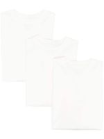 Jil Sander lot de trois t-shirts à manches longues - Blanc