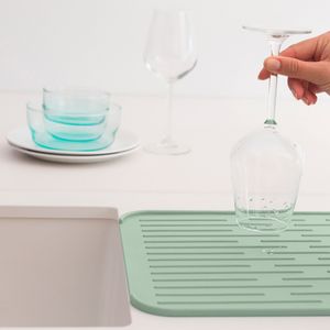 Brabantia silicone afdruipmat Jade Green