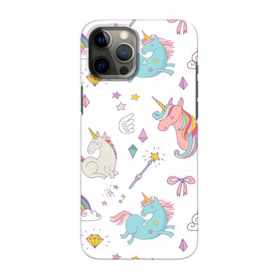 Fantasiewereld: Volledig geprint iPhone 12 Pro Max Hoesje