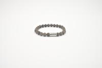 JOSH Heren Armband met Natuursteen Malachite | 09313-BRA