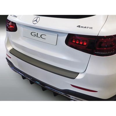 Bumper beschermer passend voor Mercedes GLC SE/Sport/AMG Line Facelift 2019- Zwart GRRBP369