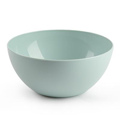 Plasticforte kommetjes - dessert/ontbijt - kunststof - D17 x H8 cm - mintgroen - BPA vrij - schaaltj Plasticforte kommetjes - dessert/ontbijt - kunststof - D17 x H8 cm - mintgroen - BPA vrij - schaaltj