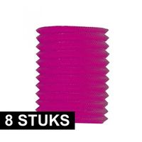 8x Treklampion roze 20 cm hoog   -